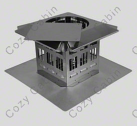 Stainless Steel Prairie Termination Cap